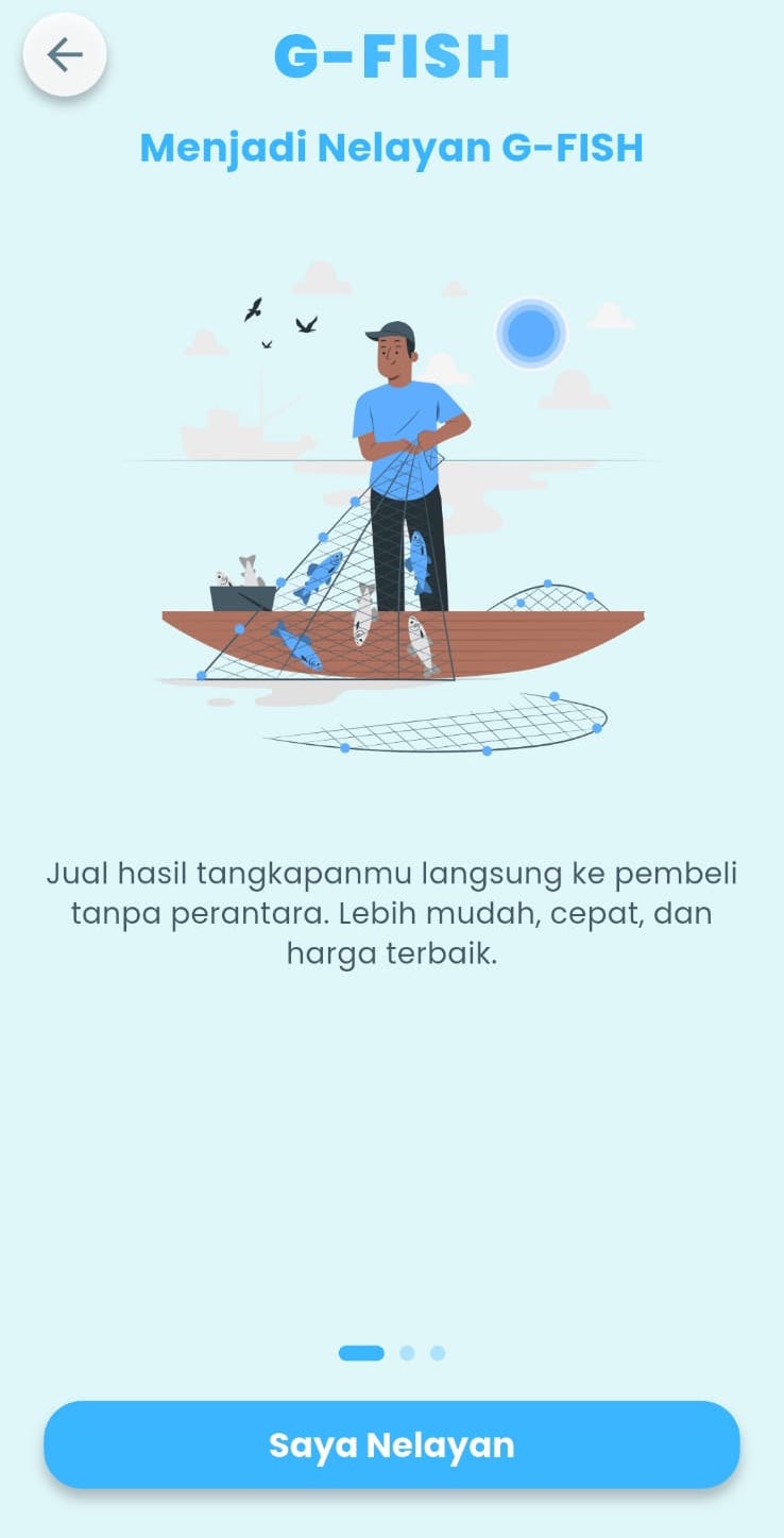 Fisherman Profile Screen